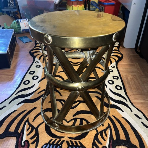 Mid century regency brass - mid, x