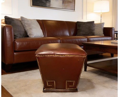 Lee industries brown leather - lee,