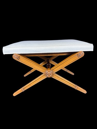 Baker furniture curule - curule, bench
